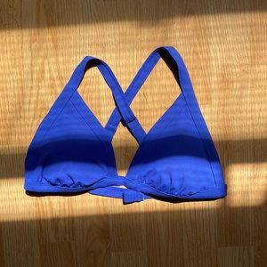 padded triangle bikini top. Size Large